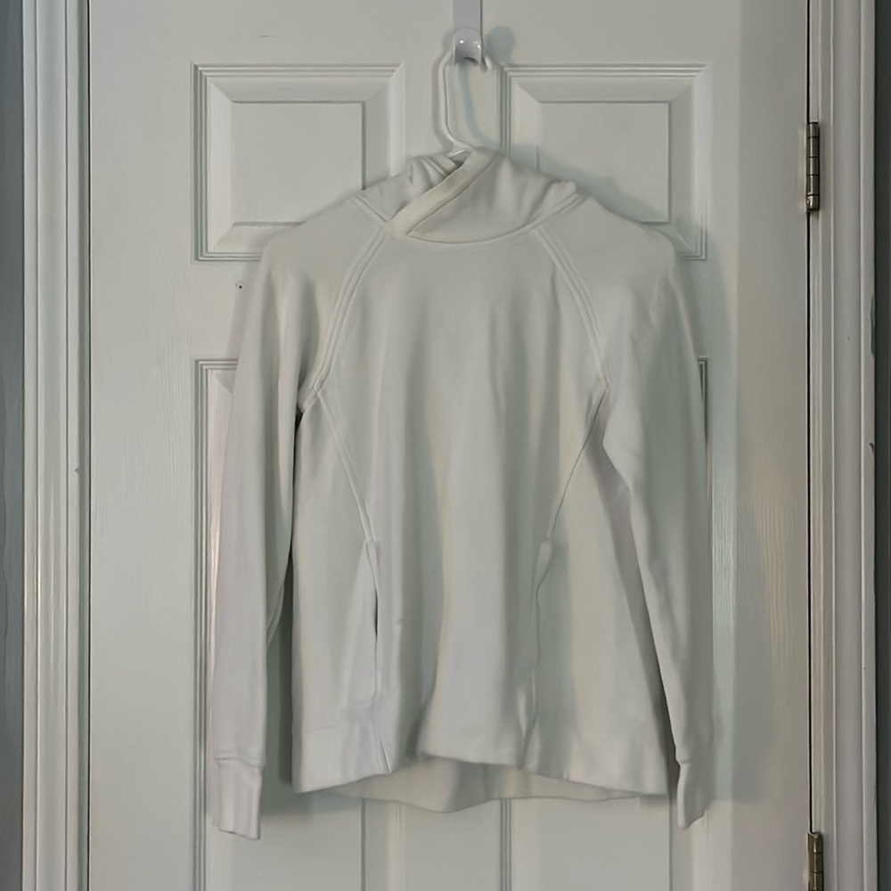 LULULEMON white hoodie